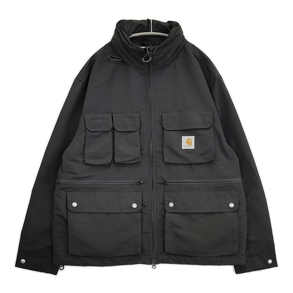 Carhartt IRWIN JACKET サイズM I034504 定価46200円 ジャケット ブラック メンズ カーハート【中古】5-1103T♪
