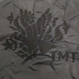 TMT 刺繍 MA-1 中綿ブルゾン サイズS ミリタリージャケット ブラック メンズ ティーエムティー【中古】5-1103T♪