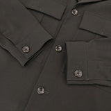 KAZUYUKI KUMAGAI ATTACHMENT ソリビアツイルワークジャケット 定価33000円 ジャケット ブラック メンズ アタッチメントカズユキクマガイ【中古】5-1025M∞