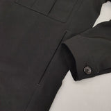 KAZUYUKI KUMAGAI ATTACHMENT ソリビアツイルワークジャケット 定価33000円 ジャケット ブラック メンズ アタッチメントカズユキクマガイ【中古】5-1025M∞