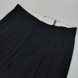 KAZUYUKI KUMAGAI ATTACHMENT EX.ソリビアツイル2タックワイドテーパードジョッパーズパンツ 定価25300円 パンツ ブラック メンズ アタッチメントカズユキクマガイ【中古】5-1025G∞