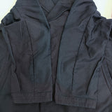 OUTIL オーバーサイズコート サイズ4 染め加工 トレンチコート ネイビー メンズ ウティ【中古】5-1103T♪