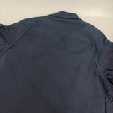 OUTIL オーバーサイズコート サイズ4 染め加工 トレンチコート ネイビー メンズ ウティ【中古】5-1103T♪