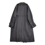 blurhms Gabardine Double Belt Trench Coat サイズ3 定価107800円 BHS22F001 トレンチコート Cグレー メンズ ブラームス【中古】5-1103T♪