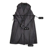 blurhms Gabardine Double Belt Trench Coat サイズ3 定価107800円 BHS22F001 トレンチコート Cグレー メンズ ブラームス【中古】5-1103T♪