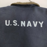markaware N-1 DECK JACKET サイズ2 デッキジャケット A11C-10BL01C U.S.NAVY ブルゾン ネイビー メンズ マーカウェア【中古】5-1103T♪