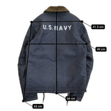 markaware N-1 DECK JACKET サイズ2 デッキジャケット A11C-10BL01C U.S.NAVY ブルゾン ネイビー メンズ マーカウェア【中古】5-1103T♪