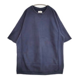 TAKAHIRO MIYASHITA TheSoloist 半袖 オーバーサイズ スウェット ネイビー メンズ タカヒロミヤシタザソロイスト【中古】5-1201M∞
