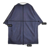 TAKAHIRO MIYASHITA TheSoloist 半袖 オーバーサイズ スウェット ネイビー メンズ タカヒロミヤシタザソロイスト【中古】5-1201M∞