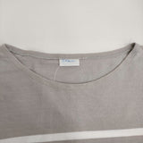 ORCIVAL フランス製 サイズ6 ボーダー 半袖Ｔシャツ カットソー グレー ホワイト メンズ オーシバル/オーチバル【中古】5-0713S♪