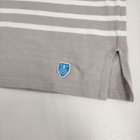 ORCIVAL フランス製 サイズ6 ボーダー 半袖Ｔシャツ カットソー グレー ホワイト メンズ オーシバル/オーチバル【中古】5-0713S♪