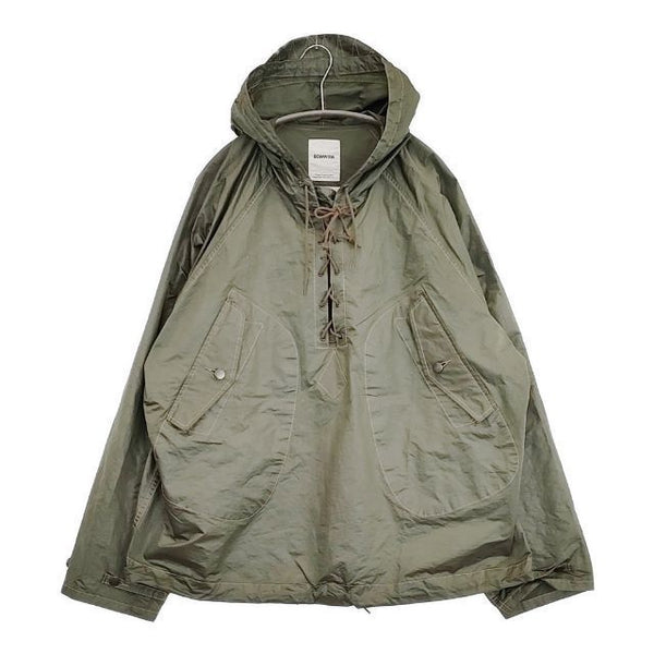 BOWWOW USN RAIN PARKA アノラック プルオーバー ジャケット 23AW カーキ メンズ バウワウ【中古】5-1025M∞