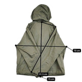 BOWWOW USN RAIN PARKA アノラック プルオーバー ジャケット 23AW カーキ メンズ バウワウ【中古】5-1025M∞