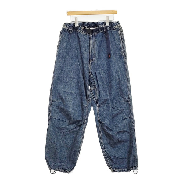 Gramicci/BEAMS WIDE DENIM CLIMBING PANTS ワイドデニムクライミングパンツ XL GMP4-F1092 ブルー メンズ グラミチ/ビームス【中古】5-1014G♪