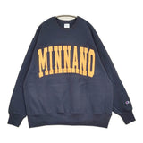 Champion MIN-NANO BEAMS別注 Reverse Weave Logo Crew Neck Sweat リバースウィーブ スウェット 24AW ネイビー メンズ チャンピオン【中古】5-1103T♪