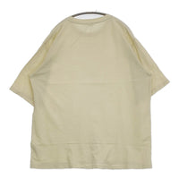 AURALEE COTTON MESH TEE A23ST02CM サイズ5 コットンメッシュ 半袖Ｔシャツ カットソー 23SS ベージュ メンズ オーラリー【中古】5-0713S♪