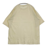 AURALEE COTTON MESH TEE A23ST02CM サイズ5 コットンメッシュ 半袖Ｔシャツ カットソー 23SS ベージュ メンズ オーラリー【中古】5-0713S♪