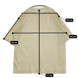 AURALEE COTTON MESH TEE A23ST02CM サイズ5 コットンメッシュ 半袖Ｔシャツ カットソー 23SS ベージュ メンズ オーラリー【中古】5-0713S♪