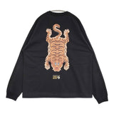 Mountain Hard Wear/BEAMS 別注 チベタンタイガーロングスリーブTシャツ XL ブラック メンズ マウンテンハードウェア/ビームス【中古】5-1014M♪