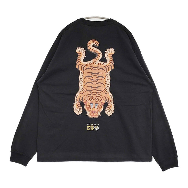 Mountain Hard Wear/BEAMS 別注 チベタンタイガーロングスリーブTシャツ XL ブラック メンズ マウンテンハードウェア/ビームス【中古】5-1014M♪