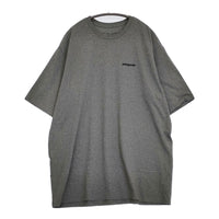patagonia P-6 ロゴレスポンシビリティー 38504FA20 サイズXL プリント 半袖Ｔシャツ カットソー グレー メンズ パタゴニア【中古】5-0713S♪