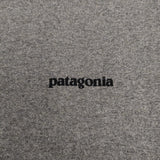 patagonia P-6 ロゴレスポンシビリティー 38504FA20 サイズXL プリント 半袖Ｔシャツ カットソー グレー メンズ パタゴニア【中古】5-0713S♪