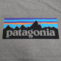 patagonia P-6 ロゴレスポンシビリティー 38504FA20 サイズXL プリント 半袖Ｔシャツ カットソー グレー メンズ パタゴニア【中古】5-0713S♪