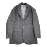 ASHWORTH アシュワース ゴルフウェア サイズL ウール テーラードジャケット グレー メンズ【中古】5-1103T♪