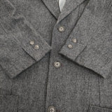 ASHWORTH アシュワース ゴルフウェア サイズL ウール テーラードジャケット グレー メンズ【中古】5-1103T♪