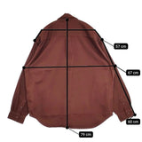 Carhartt WIP L/S Module Script Shirt モジュールスクリプトシャツ 長袖シャツ ブラウン メンズ カーハート【中古】5-1025M∞