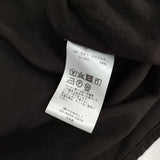 COMOLI レーヨン オープンカラーシャツ サイズ1 Z01-02005 定価41800円 長袖シャツ 24SS ダークブラウン メンズ コモリ【中古】5-0628M♪