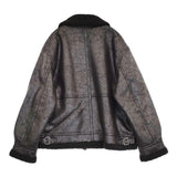 JOURNAL STANDARD フェイクムートン B3 定価31900円 サイズL ジャケット 24AW ブラック メンズ ジャーナルスタンダード【中古】5-1026A♪