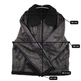 JOURNAL STANDARD フェイクムートン B3 定価31900円 サイズL ジャケット 24AW ブラック メンズ ジャーナルスタンダード【中古】5-1026A♪