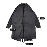JOURNAL STANDARD フィッシュテールコート ガーメントダイ 定価23100円 製品染め 25SS ブラック メンズ ジャーナルスタンダード【中古】5-0628M♪