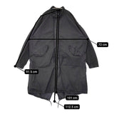 JOURNAL STANDARD フィッシュテールコート ガーメントダイ 定価23100円 製品染め 25SS ブラック メンズ ジャーナルスタンダード【中古】5-0628M♪