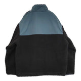 ROIAL リラックスサイジングボアフリーススタンドハーフZIPブルゾン サイズXL 定価17380円 ブルゾン ブラック メンズ ロイアル【中古】5-1103T♪