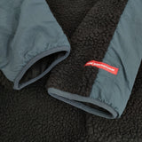 ROIAL リラックスサイジングボアフリーススタンドハーフZIPブルゾン サイズXL 定価17380円 ブルゾン ブラック メンズ ロイアル【中古】5-1103T♪