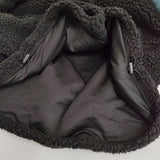 ROIAL リラックスサイジングボアフリーススタンドハーフZIPブルゾン サイズXL 定価17380円 ブルゾン ブラック メンズ ロイアル【中古】5-1103T♪