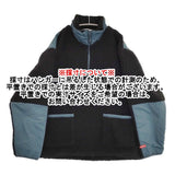 ROIAL リラックスサイジングボアフリーススタンドハーフZIPブルゾン サイズXL 定価17380円 ブルゾン ブラック メンズ ロイアル【中古】5-1103T♪