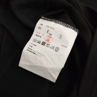 COMME des GARCONS HOMME 綿度詰天竺×他素材MIX パッチワーク AD2023 半袖Ｔシャツ 24SS ブラック メンズ コムデギャルソンオム【中古】5-0628S♪