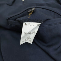 ANSNAM fendart サイズ37 スラックス パンツ ネイビー メンズ アンスナム【中古】5-0628G♪