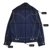 Levi's TYPE 1 TRUCKER JACKET PREMIUM Gジャン デニムジャケット ネイビー メンズ リーバイス【中古】5-1119M∞