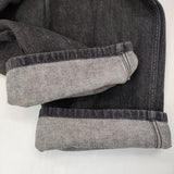 COMOLI ベルテッドパンツ V01-03001 サイズ1 デニムパンツ ブラック メンズ コモリ【中古】5-0710G♪