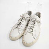 COMMON PROJECTS ORIGINAL ACHILLES LOW TOFU レザー 革 サイズ43 スニーカー グレージュ メンズ コモンプロジェクツ【中古】5-1225G◎