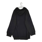 Yohji Yamamoto POUR HOMME ダメージ加工 ニットパーカー HS-K81-987 パーカー 24SS ブラック メンズ ヨウジヤマモトプールオム【中古】5-0710M♪