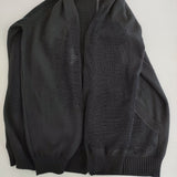 Yohji Yamamoto POUR HOMME ダメージ加工 ニットパーカー HS-K81-987 パーカー 24SS ブラック メンズ ヨウジヤマモトプールオム【中古】5-0710M♪