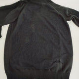 Yohji Yamamoto POUR HOMME ダメージ加工 ニットパーカー HS-K81-987 パーカー 24SS ブラック メンズ ヨウジヤマモトプールオム【中古】5-0710M♪