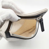 Y's KASURE POUCH S 小物入れ YB-A04-091 ポーチ 24AW ホワイト ブラック レディース ワイズ/Yohji【中古】5-0813G∞