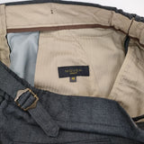 MOVER GARMENTS ムーバーガーメンツ CORDURA 2tuck Regular Model 2タック テーパード スラックス パンツ チャコールグレー メンズ【中古】5-1120T∞