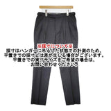 MOVER GARMENTS ムーバーガーメンツ CORDURA 2tuck Regular Model 2タック テーパード スラックス パンツ チャコールグレー メンズ【中古】5-1120T∞